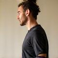 Portrait of David Kim, yoga instructor